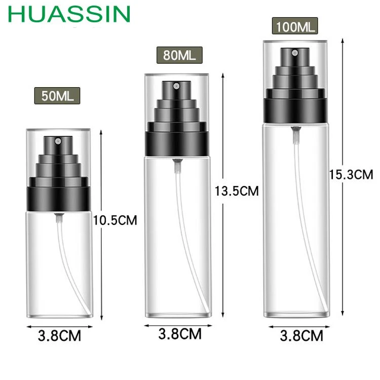 Plastic spray bottle