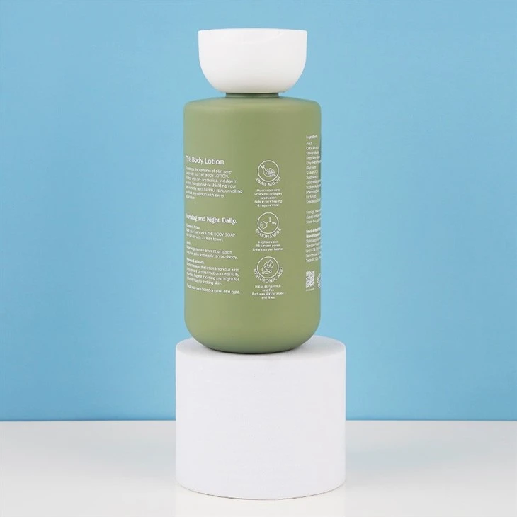 Shampoo Container Packaging Bottle With Disc Top Cap factory